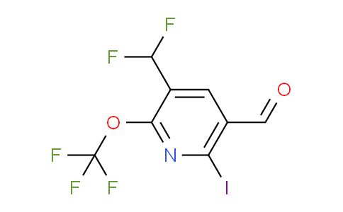 AM152682 | 1806185-59-0 | 3-(Difluoromethyl)-6-iodo-2-(trifluoromethoxy)pyridine-5-carboxaldehyde