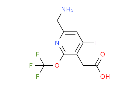 AM152683 | 1806251-44-4 | 6-(Aminomethyl)-4-iodo-2-(trifluoromethoxy)pyridine-3-acetic acid