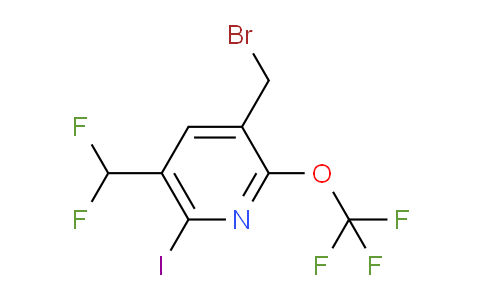 AM152687 | 1806174-76-4 | 3-(Bromomethyl)-5-(difluoromethyl)-6-iodo-2-(trifluoromethoxy)pyridine