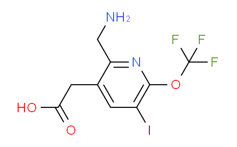 AM152689 | 1806734-95-1 | 2-(Aminomethyl)-5-iodo-6-(trifluoromethoxy)pyridine-3-acetic acid