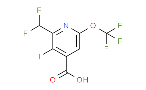 AM152690 | 1804352-46-2 | 2-(Difluoromethyl)-3-iodo-6-(trifluoromethoxy)pyridine-4-carboxylic acid