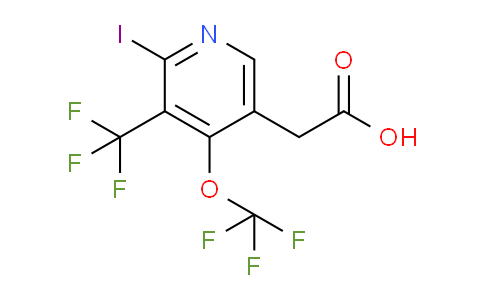 AM152693 | 1804742-56-0 | 2-Iodo-4-(trifluoromethoxy)-3-(trifluoromethyl)pyridine-5-acetic acid