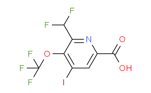 AM152694 | 1806745-43-6 | 2-(Difluoromethyl)-4-iodo-3-(trifluoromethoxy)pyridine-6-carboxylic acid