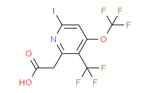 AM152697 | 1806178-70-0 | 6-Iodo-4-(trifluoromethoxy)-3-(trifluoromethyl)pyridine-2-acetic acid