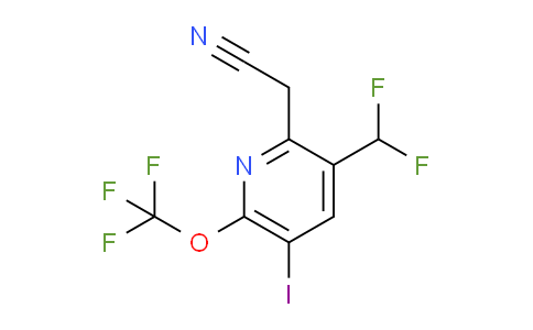 AM152703 | 1805095-63-9 | 3-(Difluoromethyl)-5-iodo-6-(trifluoromethoxy)pyridine-2-acetonitrile