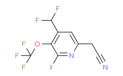 AM152705 | 1804859-24-2 | 4-(Difluoromethyl)-2-iodo-3-(trifluoromethoxy)pyridine-6-acetonitrile