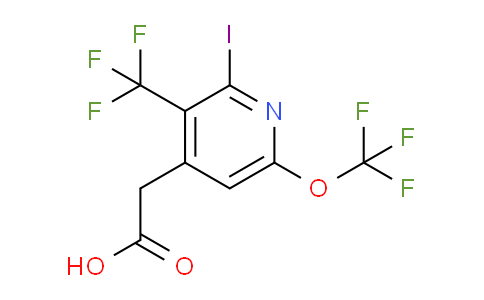 AM152706 | 1804768-31-7 | 2-Iodo-6-(trifluoromethoxy)-3-(trifluoromethyl)pyridine-4-acetic acid