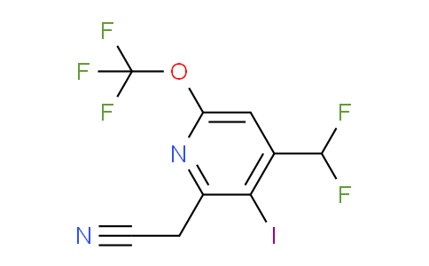 AM152715 | 1806185-09-0 | 4-(Difluoromethyl)-3-iodo-6-(trifluoromethoxy)pyridine-2-acetonitrile