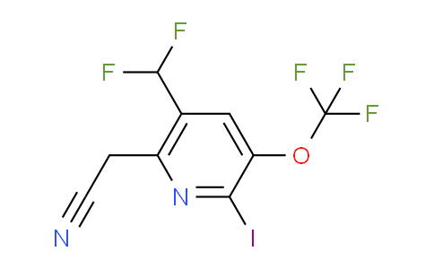 AM152717 | 1806025-30-8 | 5-(Difluoromethyl)-2-iodo-3-(trifluoromethoxy)pyridine-6-acetonitrile