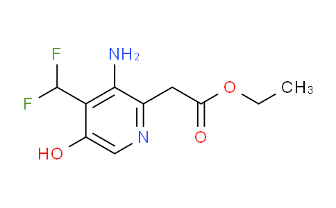 AM15272 | 1805012-63-8 | Ethyl 3-amino-4-(difluoromethyl)-5-hydroxypyridine-2-acetate