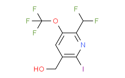AM152720 | 1804859-43-5 | 2-(Difluoromethyl)-6-iodo-3-(trifluoromethoxy)pyridine-5-methanol