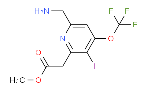 AM152729 | 1803964-77-3 | Methyl 6-(aminomethyl)-3-iodo-4-(trifluoromethoxy)pyridine-2-acetate