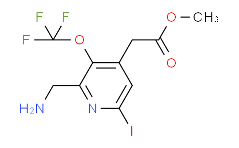 AM152730 | 1804361-97-4 | Methyl 2-(aminomethyl)-6-iodo-3-(trifluoromethoxy)pyridine-4-acetate