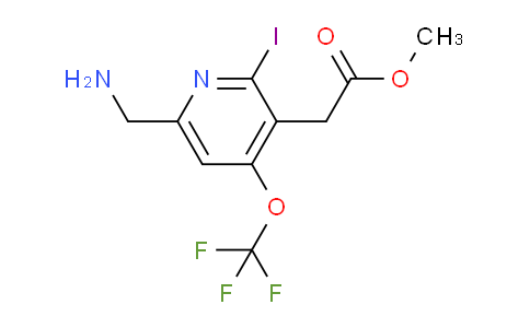 AM152732 | 1804734-74-4 | Methyl 6-(aminomethyl)-2-iodo-4-(trifluoromethoxy)pyridine-3-acetate