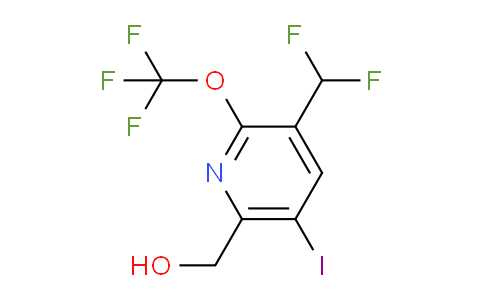 AM152735 | 1804352-26-8 | 3-(Difluoromethyl)-5-iodo-2-(trifluoromethoxy)pyridine-6-methanol