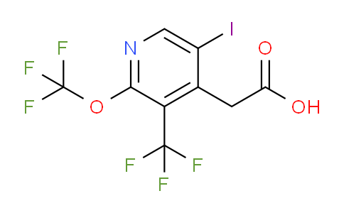 AM152739 | 1805109-76-5 | 5-Iodo-2-(trifluoromethoxy)-3-(trifluoromethyl)pyridine-4-acetic acid