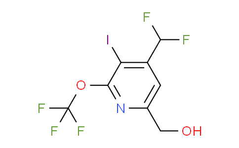 AM152741 | 1805111-19-6 | 4-(Difluoromethyl)-3-iodo-2-(trifluoromethoxy)pyridine-6-methanol
