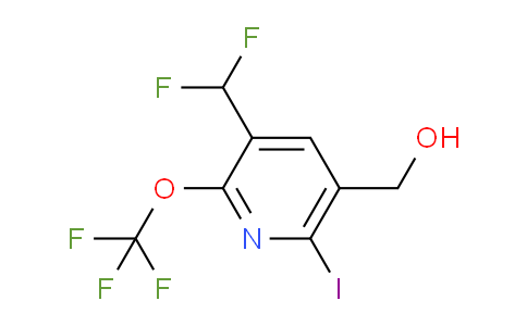 AM152747 | 1805111-37-8 | 3-(Difluoromethyl)-6-iodo-2-(trifluoromethoxy)pyridine-5-methanol