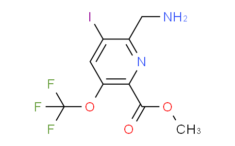 AM152753 | 1804830-43-0 | Methyl 2-(aminomethyl)-3-iodo-5-(trifluoromethoxy)pyridine-6-carboxylate