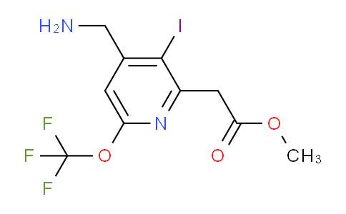 AM152754 | 1804625-28-2 | Methyl 4-(aminomethyl)-3-iodo-6-(trifluoromethoxy)pyridine-2-acetate