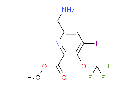 AM152759 | 1805013-55-1 | Methyl 6-(aminomethyl)-4-iodo-3-(trifluoromethoxy)pyridine-2-carboxylate