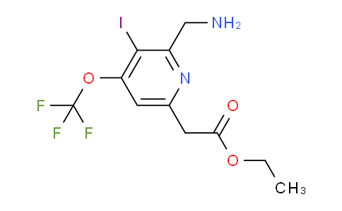 AM152764 | 1804838-51-4 | Ethyl 2-(aminomethyl)-3-iodo-4-(trifluoromethoxy)pyridine-6-acetate