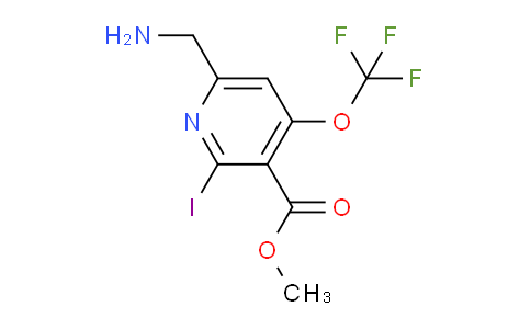 AM152765 | 1804774-19-3 | Methyl 6-(aminomethyl)-2-iodo-4-(trifluoromethoxy)pyridine-3-carboxylate