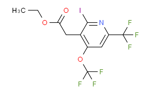 AM152779 | 1804437-51-1 | Ethyl 2-iodo-4-(trifluoromethoxy)-6-(trifluoromethyl)pyridine-3-acetate