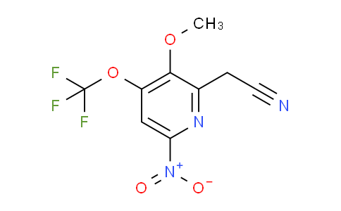 AM152786 | 1806755-47-4 | 3-Methoxy-6-nitro-4-(trifluoromethoxy)pyridine-2-acetonitrile