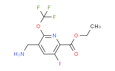 AM152798 | 1804733-98-9 | Ethyl 3-(aminomethyl)-5-iodo-2-(trifluoromethoxy)pyridine-6-carboxylate