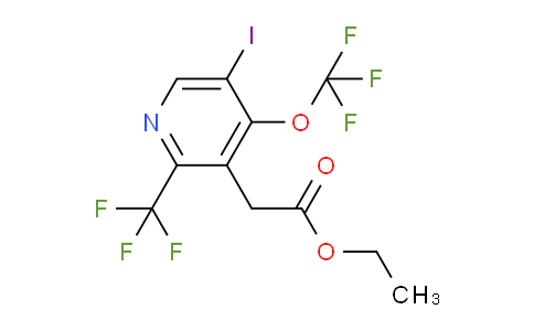 AM152799 | 1804804-27-0 | Ethyl 5-iodo-4-(trifluoromethoxy)-2-(trifluoromethyl)pyridine-3-acetate