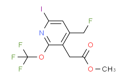 AM152807 | 1804744-36-2 | Methyl 4-(fluoromethyl)-6-iodo-2-(trifluoromethoxy)pyridine-3-acetate