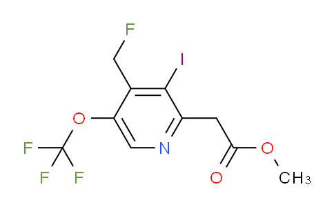 AM152809 | 1804358-40-4 | Methyl 4-(fluoromethyl)-3-iodo-5-(trifluoromethoxy)pyridine-2-acetate