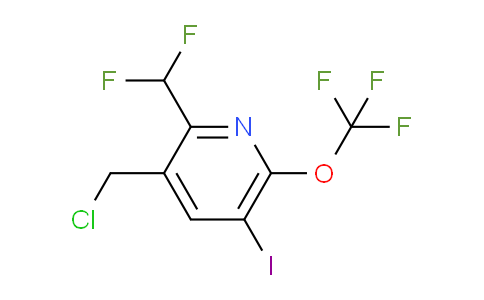 AM152823 | 1804630-10-1 | 3-(Chloromethyl)-2-(difluoromethyl)-5-iodo-6-(trifluoromethoxy)pyridine