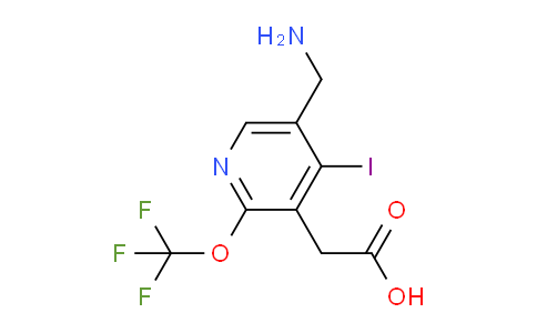 AM152825 | 1806179-81-6 | 5-(Aminomethyl)-4-iodo-2-(trifluoromethoxy)pyridine-3-acetic acid