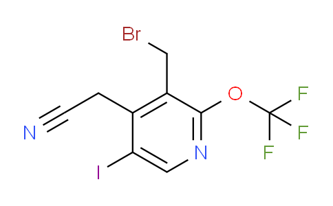 AM152831 | 1804793-36-9 | 3-(Bromomethyl)-5-iodo-2-(trifluoromethoxy)pyridine-4-acetonitrile