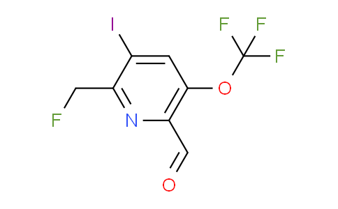 AM152841 | 1806741-51-4 | 2-(Fluoromethyl)-3-iodo-5-(trifluoromethoxy)pyridine-6-carboxaldehyde