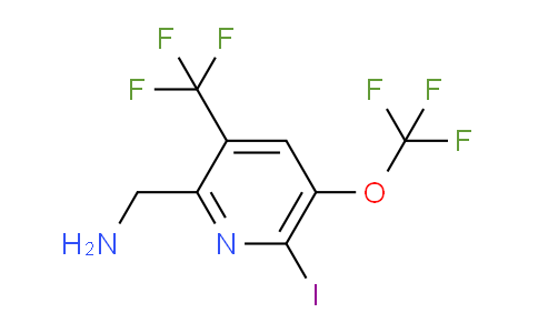 AM152843 | 1804845-19-9 | 2-(Aminomethyl)-6-iodo-5-(trifluoromethoxy)-3-(trifluoromethyl)pyridine