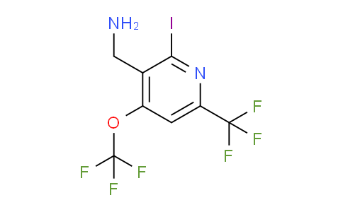 AM152844 | 1804367-76-7 | 3-(Aminomethyl)-2-iodo-4-(trifluoromethoxy)-6-(trifluoromethyl)pyridine