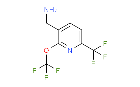 AM152846 | 1806134-81-5 | 3-(Aminomethyl)-4-iodo-2-(trifluoromethoxy)-6-(trifluoromethyl)pyridine