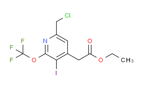AM152847 | 1804741-70-5 | Ethyl 6-(chloromethyl)-3-iodo-2-(trifluoromethoxy)pyridine-4-acetate