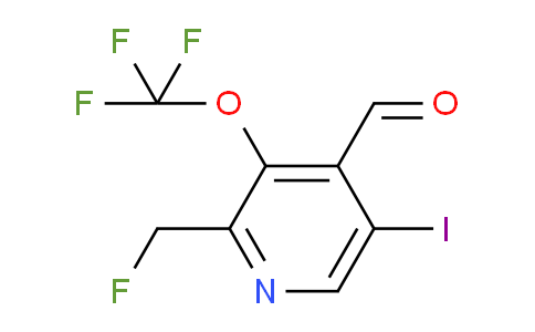AM152850 | 1804357-75-2 | 2-(Fluoromethyl)-5-iodo-3-(trifluoromethoxy)pyridine-4-carboxaldehyde