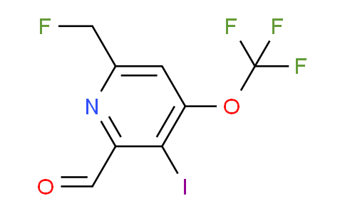 6-(Fluoromethyl)-3-iodo-4-(trifluoromethoxy)pyridine-2-carboxaldehyde