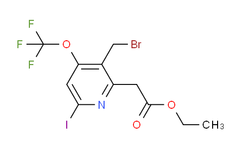 AM152856 | 1804854-26-9 | Ethyl 3-(bromomethyl)-6-iodo-4-(trifluoromethoxy)pyridine-2-acetate