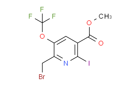 AM152857 | 1804833-56-4 | Methyl 2-(bromomethyl)-6-iodo-3-(trifluoromethoxy)pyridine-5-carboxylate