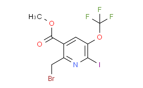 AM152859 | 1804361-73-6 | Methyl 2-(bromomethyl)-6-iodo-5-(trifluoromethoxy)pyridine-3-carboxylate
