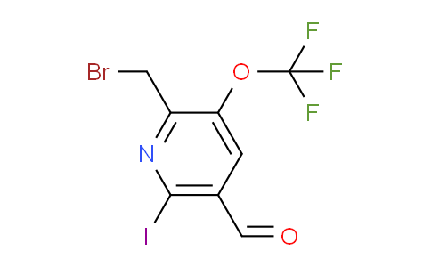 AM152861 | 1804367-26-7 | 2-(Bromomethyl)-6-iodo-3-(trifluoromethoxy)pyridine-5-carboxaldehyde