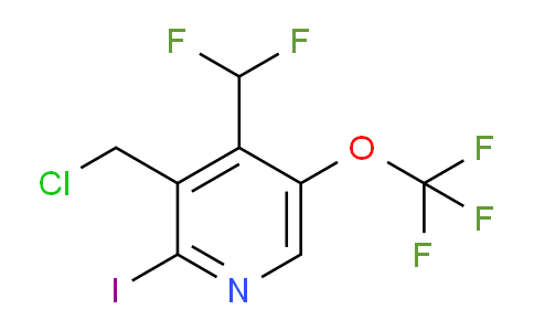 AM152865 | 1805978-89-5 | 3-(Chloromethyl)-4-(difluoromethyl)-2-iodo-5-(trifluoromethoxy)pyridine