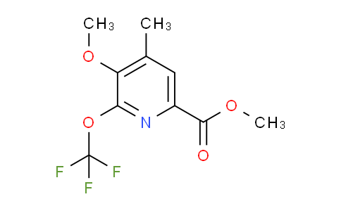 AM152867 | 1806145-96-9 | Methyl 3-methoxy-4-methyl-2-(trifluoromethoxy)pyridine-6-carboxylate