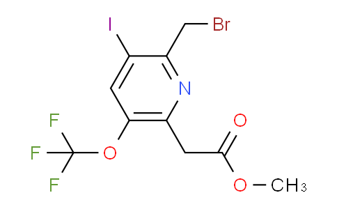 AM152868 | 1803958-55-5 | Methyl 2-(bromomethyl)-3-iodo-5-(trifluoromethoxy)pyridine-6-acetate